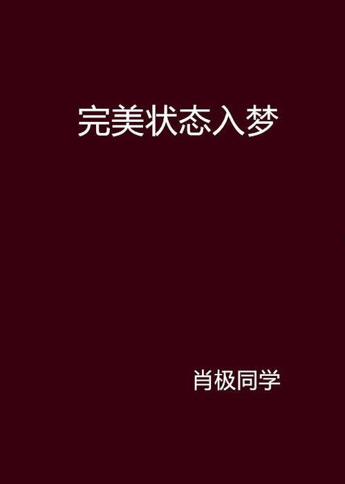 完美状态,完美状态的终极追求